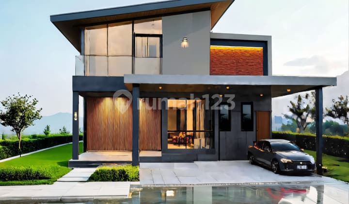 Rumah Brandnew Berdesain Komtemporer Area BSD