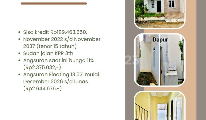 Grand Harmoni 5 Tenjo (Komersil) Over Kredit | Blok D2