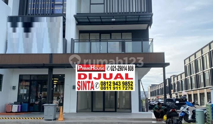 For Sale 3-Story Hook Commercial Building Hampton Gading Serpong
