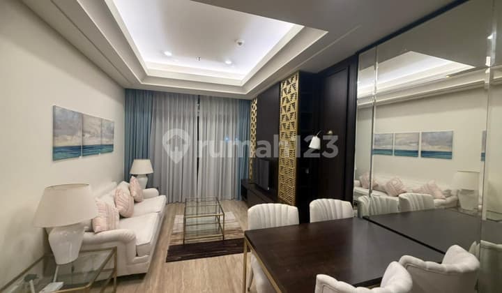 Ready For Rent Spacious 2Br Apartment With Bathtub - South Hills Kuningan, Prime Location!