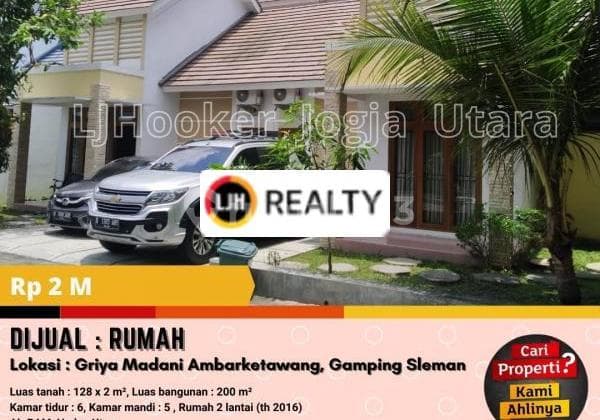 Rumah Minimalis Ambarketawang Dalam Perumahan Griya Madani Balecatur Gamping Sleman