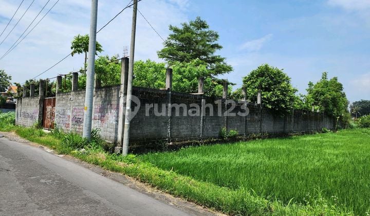 Tanah Pekarangan di Sekarsuli, Berbah Cocok untuk Hunian, Bengkel, Workshop atau Gudang