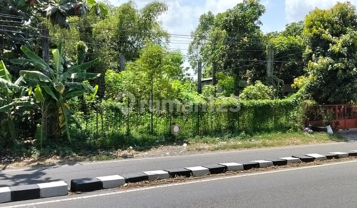 Tanah Pekarangan Pinggir Jl Ring Road Timur Cocok Untuk Usaha