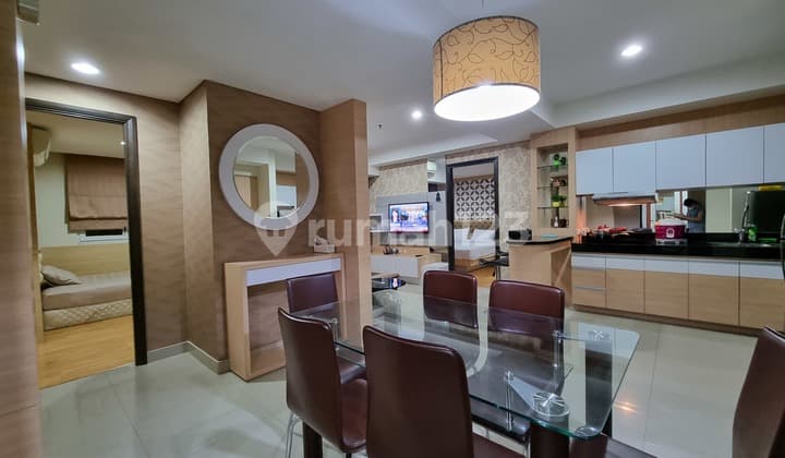 Hot Deal !! Mg Suites 3 Bed Room, Kini Turun 500 Juta Sebelumnya 2m Lebih, Lantai Premium, Luas 87m2, Fully Furnished Mewah, Balkon Luas !!