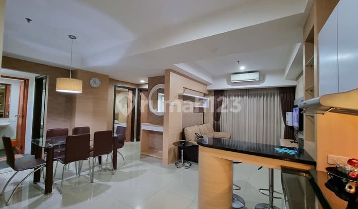 Murah..Luas...Mewah ..Fully Furnished ...Mg suite apartemen tengah kota .3 bed room siap pakai ...balkon luas