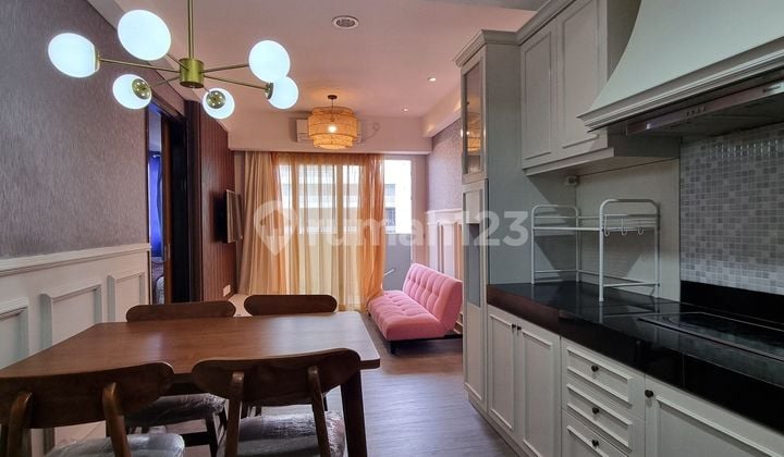 Turun 15 Juta!! Murah Unt Apartemen Baru Dan Semewah Dan Selengkap Ini Di Tengah Kota Semarang !! Sewa Apartment Mg Suite 2 Bed Room Baru , Mewah, Fully Furnished..di Lantai Premium Balkon Luas, Lokasi Di Segitiga Emas Semarang