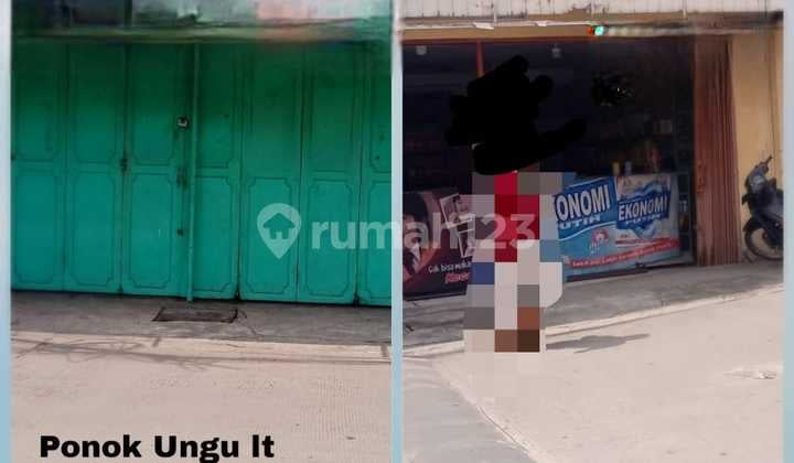 Ruko 2.1 M Bisa Nego di Pondok Ungu, Sertifikat HGB (31569 MAR)