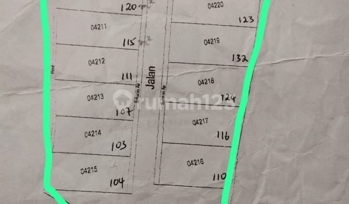 kavling untuk cluster perumahan area dakota pasteur Bandung Siap Bangun