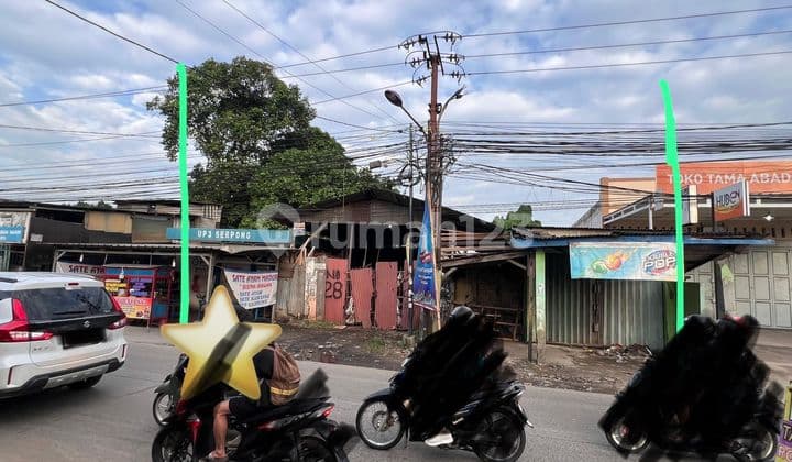 Tanah 871M² SHM Jl Curug Parigi Lokasi Ramai Cocok untuk Usaha