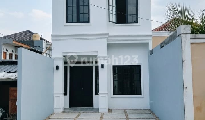 Rumah Modern Minimalis Baru Dibangun di Jatimakmur Bekasi SHM