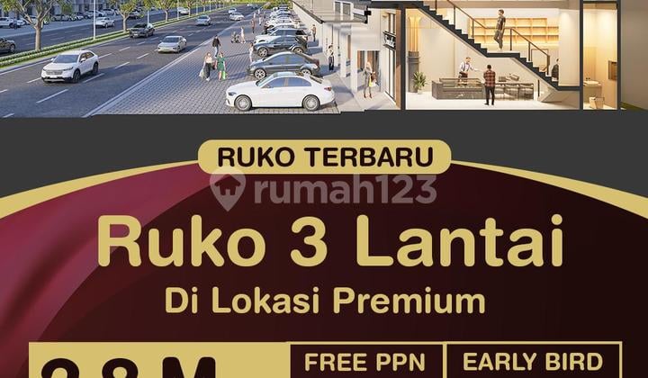 Ruko Westfield Center Grand Wisata Ruko Mewah 3 Lantai Dp 0% Lokasi Super Strategis
