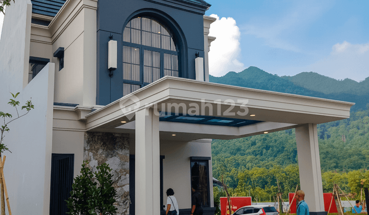 Rumah Design Modern Murah Fasilitas Lengkap View Pegunungan, Rancamaya Bogor