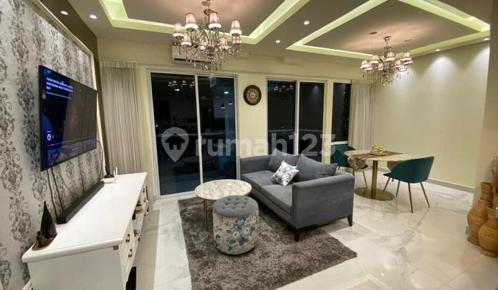 Puri Mansion Crystal Luxury Apartment 89m², Luxury Furnished Ready to Occupy, Land Area 30, Limited Units 3BR Converted to 2, Tanjung Duren, West Jakarta
