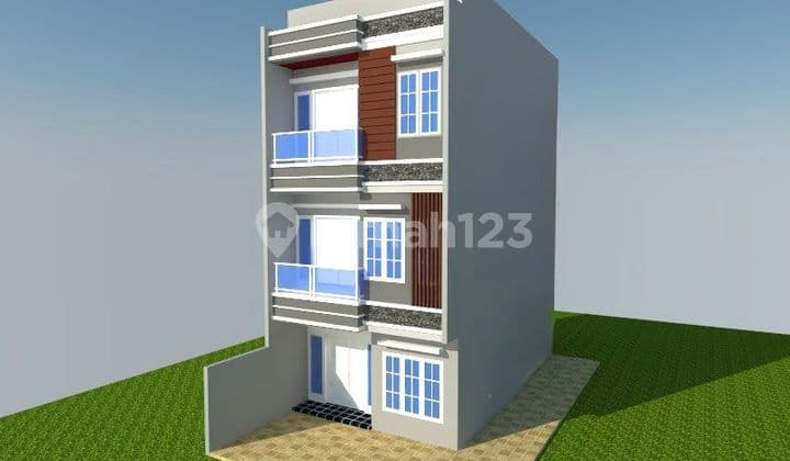 Dijual Rumah Baru Cantik Minimalis 4 Lantai, Tomang, Jakarta Barat