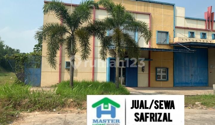 Pabrik Siap Pakai Dikawasan Industri Harga Rp.7,5 M Nego