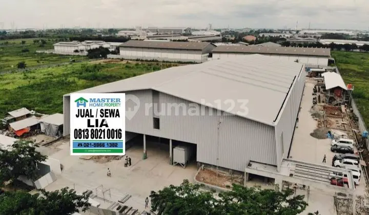 Dijual/disewakan Pabrik Kawasan Industri Modern
