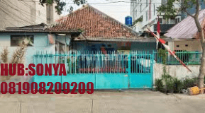 Rumah Tua Grogol Roxy. 13X27. Jalan Lebar 3 Mobil