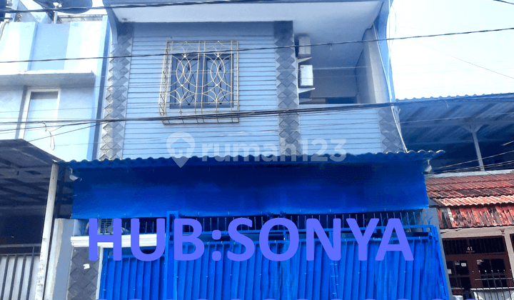 Rumah Cideng Petojo. 3 Lantai. 5X17. Jalan 2 Mobil. Siap Huni