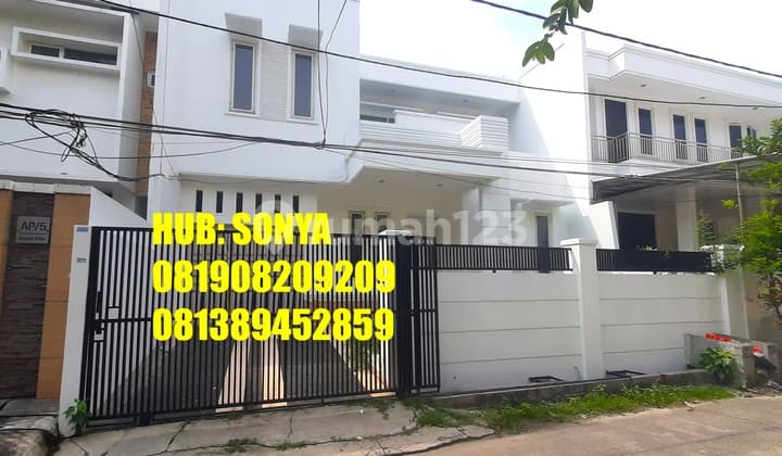 Rumah Green Vile. 2 Lantai. 11x20. Jalan 2 Mobil. Siap Huni