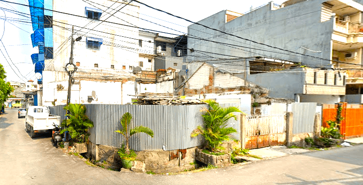 Kavling Hook. Cideng. 15x15. Jalan 2 Mobil. Siap Bangun