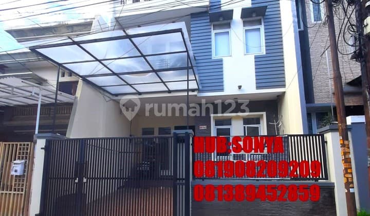 Rumah Taman Ratu. 3 Lantai. 7x18. Jalan 2 Mobil. Siap Huni
