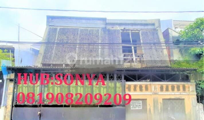 Rumah Tua Green Ville. 8x17. Jalan Lebar 2 Mobil