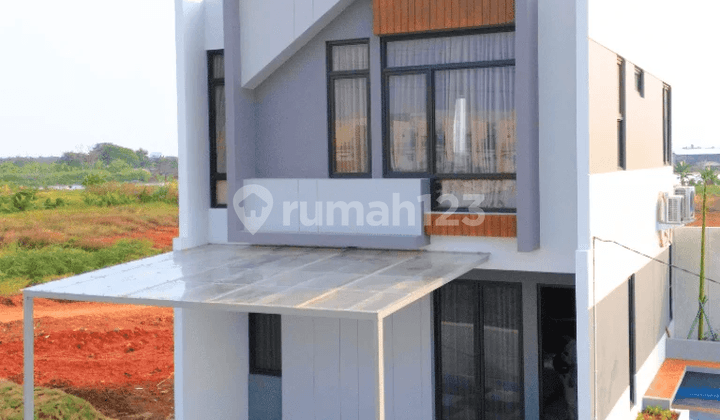 Rumah 2LT 6x11 luas 66m Type 3KT Nismara Kota Harapan Indah