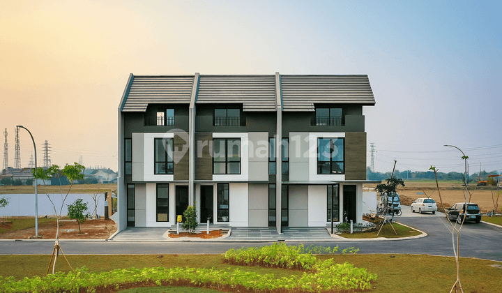 Rumah 3LT 5x10 Premium Attic New Cluster CHELIA di Summarecon Crown Gading
