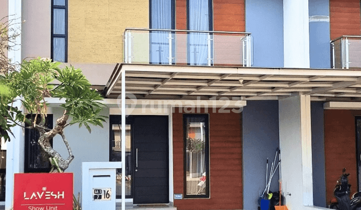Rumah 2lt 6x12,5 75m Type 2KT cluster Lavesh Kota Harapan Indah HI