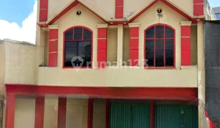Ruko 2 gandeng hadap jalan raya luas 144m Jatinegara Jakarta Timur