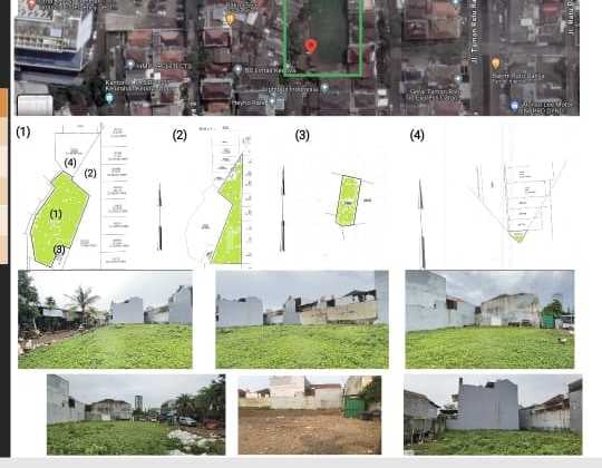 Frans Cen-Land for Sale at Sunrise Surya Wijaya..Suitable for Padel/Sports Field.wow Land Area 2004m2..