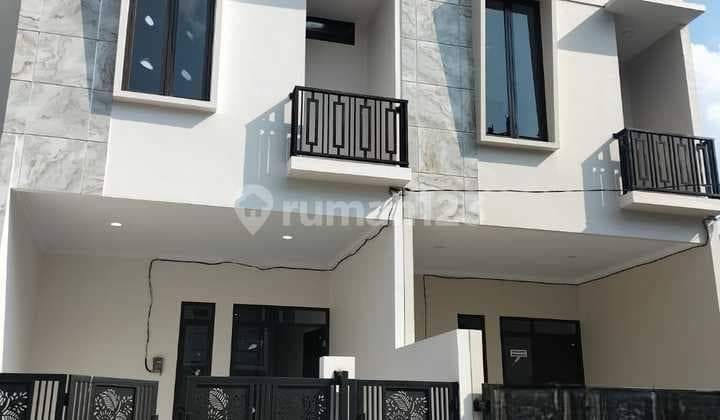 Dijual Rumah Modern 2 Lantai Full di Harapan Indah Selangkah Dari Jalur Transportasi Umum