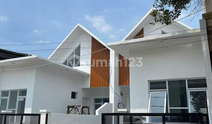 Dijual Rumah Modern Minimalis Model Scandinavian Minimalis di Harapan Indah