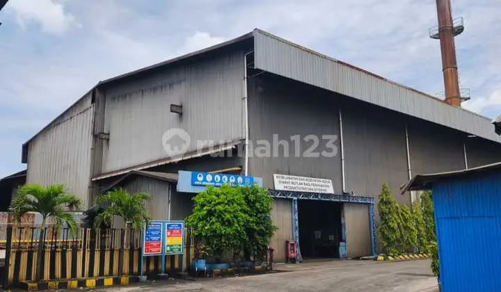 Jual Cepat Dibawah Pasaran!! Lahan Pinggir Jalan Ex Pabrik Dekat Stasiun Bekasi, Mall Summarecon Bekasi, dan Tol Bekasi Barat