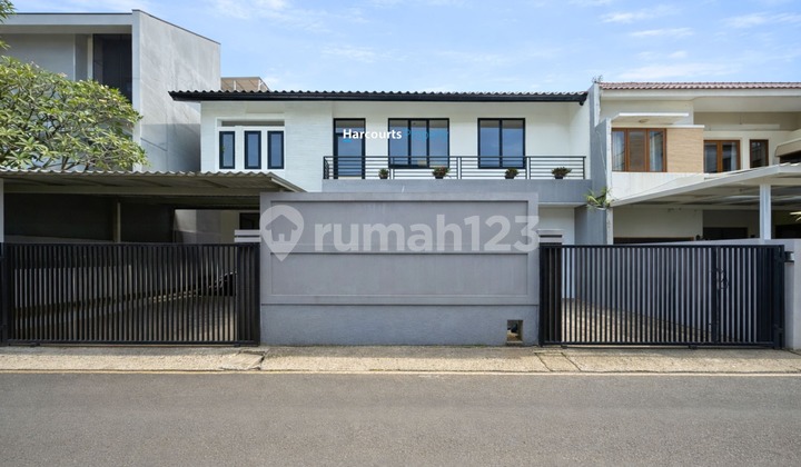 Rumah Kebayoran Baru Lt.250 Murah 12M Jalan 1 Mobil One Way Lega