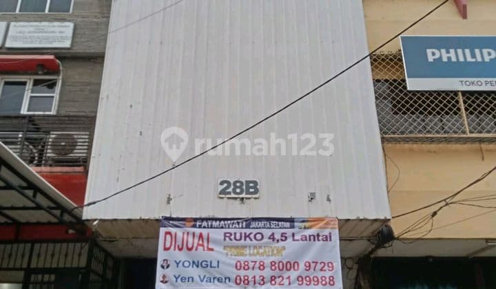 Dijual Ruko Jalan Fatmawati Raya Cilandak Ruko 4 Lantai Dijual Fatmawati Raya Jakarta Selatan