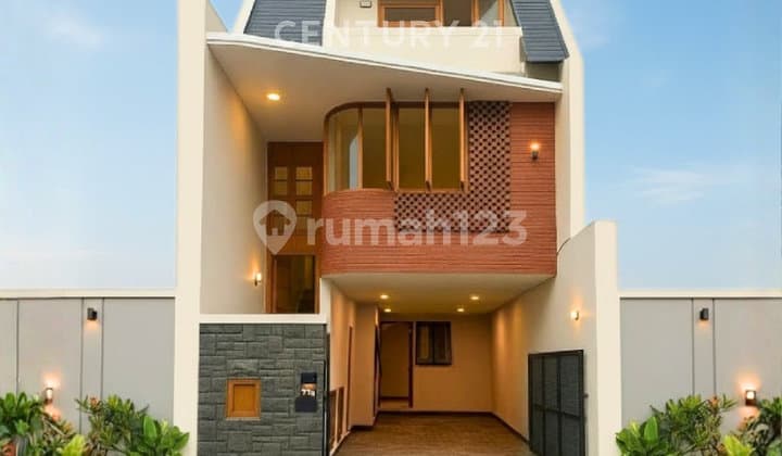Rumah Split Level 4 Design Natural Tropis Berbahan Berkualitas