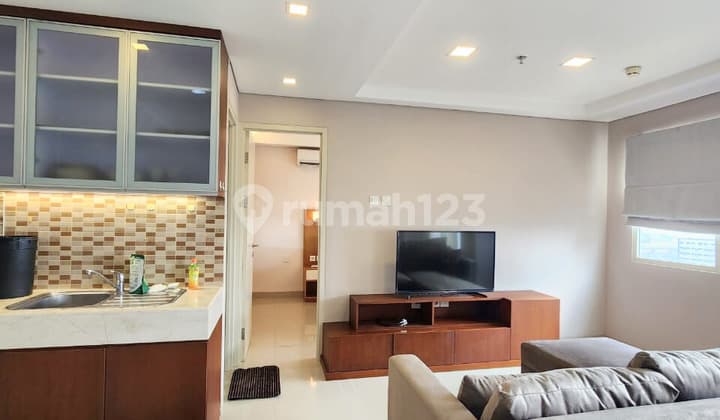 Best Offer Apartement Trivium Lippo Cikarang Full Furnish With Bathup 1br Bigsize