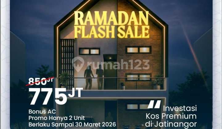 Rumah Kost Investasi Menarik Dijatinangor800 Jtaan