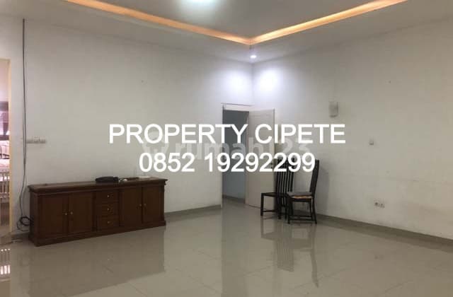 Asri House for Rent in Cilandak. Semi Furnished. Suitable for Office Use.