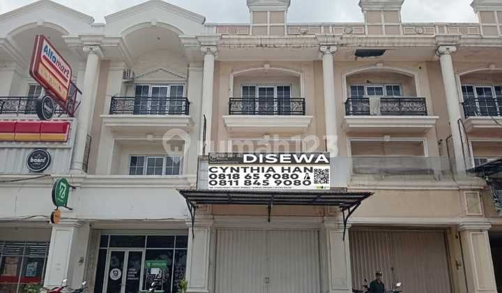 Ruko Strategis Disewa di Sentra Niaga Harapan Indah Bekasi - Lokasi Ramai & Siap Usaha