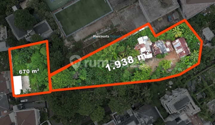 Permata Hijau Area, Land Plot for Sale, Strategic Location, Quiet Neighborhood, Only 10 Minutes to Senayan Area.