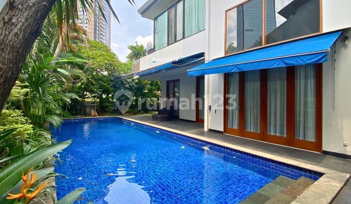 For Rent Modern Classic With Smart Home System Area Jl. Karang Asem Kuningan