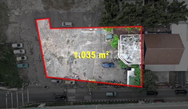 Dijual Tanah Kavling Cocok untuk Usaha/Bangun Gedung Area Jl. Kapt. Tendean Mampang