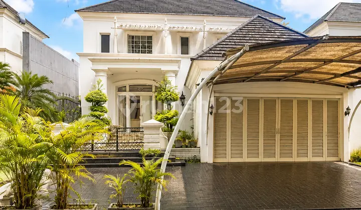 Luxury with Pool - Spacious - Semi Furnished at De Maja, De Park, BSD City - Near Nava Park Navapark Layton Lyndon Laurel Lakewood Lancewood Eonna Enchante Cajuputi Brassia Heliconia Frangipani