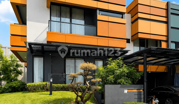 Corner House, Luxury Bonus Garden Facing South - Semi-Furnished Modern Minimalist - Ready to Occupy in Symphonia Gading Serpong, Near Aristoteles, Matera, Pasadena, Greenwich, De Park, Aquamarine, Scarlet, Grisea, Matera (59)