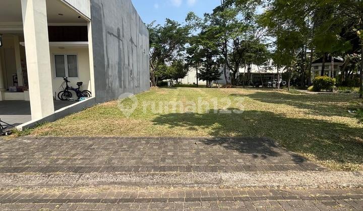 Kavling Hoek Langka di Cluster Sheffield Greenwitch Park Bsd