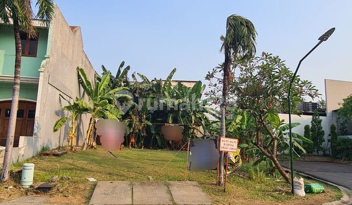 Tanah HOEK Dalam Komplek Perumahan The Gading Residence, Kelapa Gading, Jakarta Utara