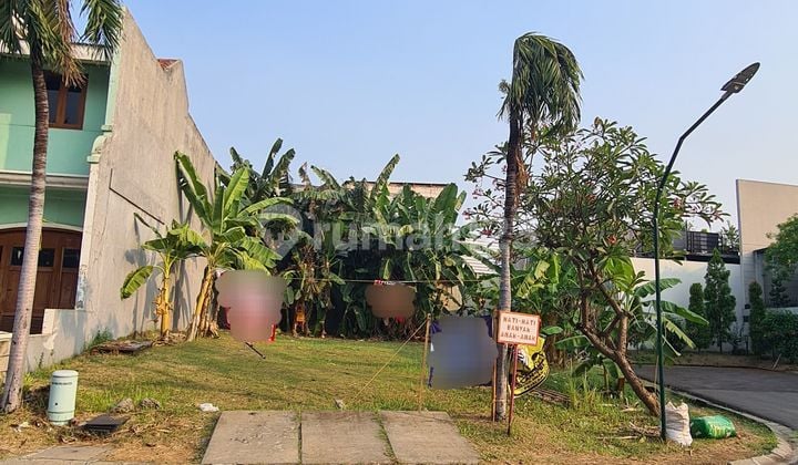 Tanah HOEK Dalam Komplek Perumahan The Gading Residence, Kelapa Gading, Jakarta Utara