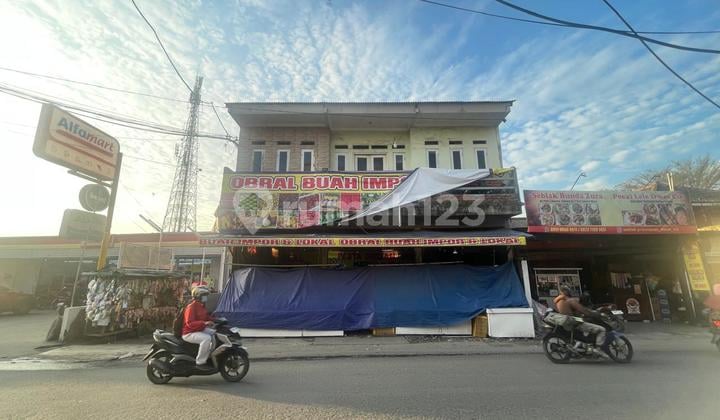 For Sale 2-Story Shop House on Jl. Raya Ujung Harapan, Bahagia, Babelan